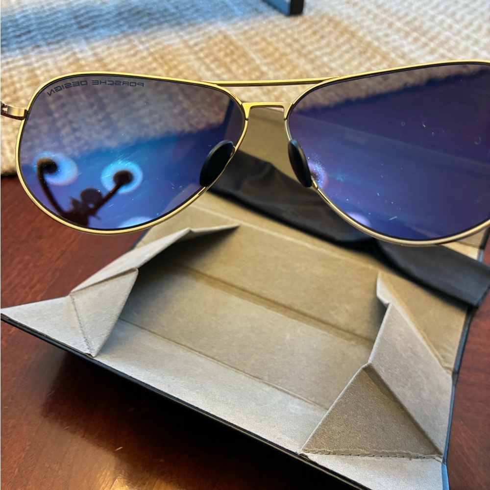 Porsche Design Men's  8508 64 mm Aviator Sunglasses -